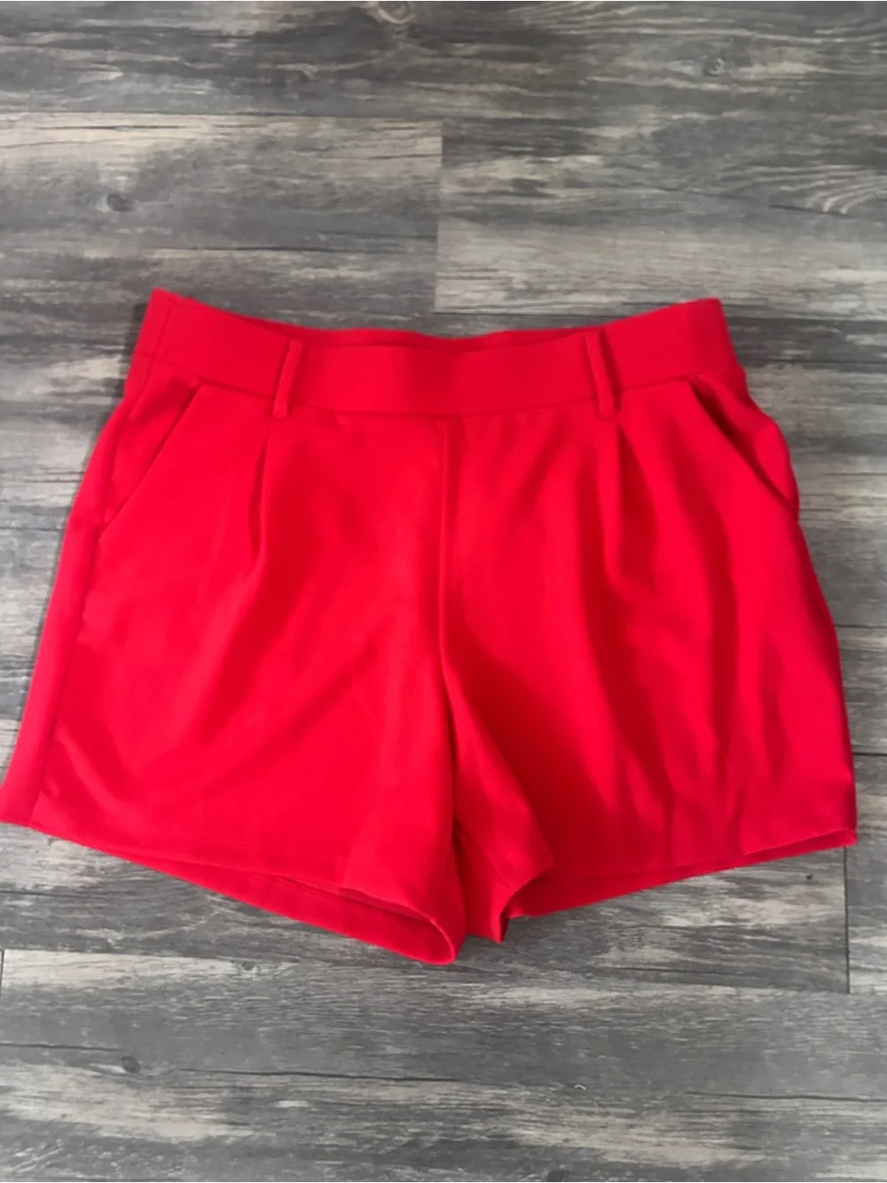 Loft Rivera Red Tailored Shorts | Women’s L Chic